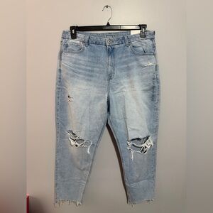 American Eagle Strigid Curvy Mom Jean Size 20
